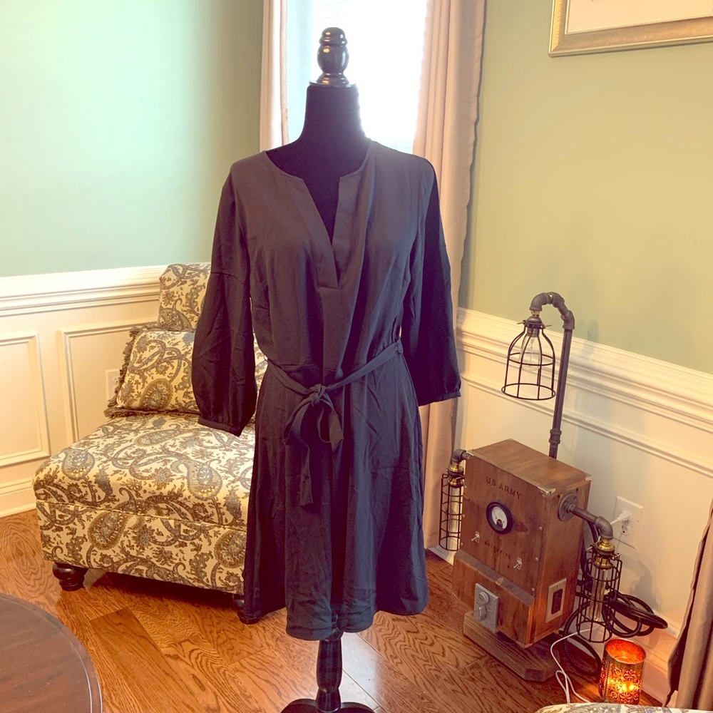 Black Belted Dress!